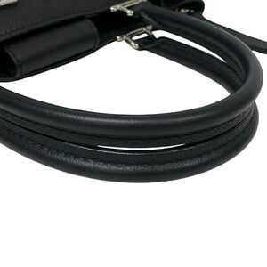 LOUIS VUITTON Lockme Day Handbag Black